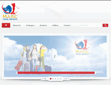 Tablet Screenshot of marctravelservices.com